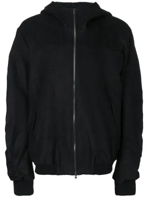 Draped Bomber Black