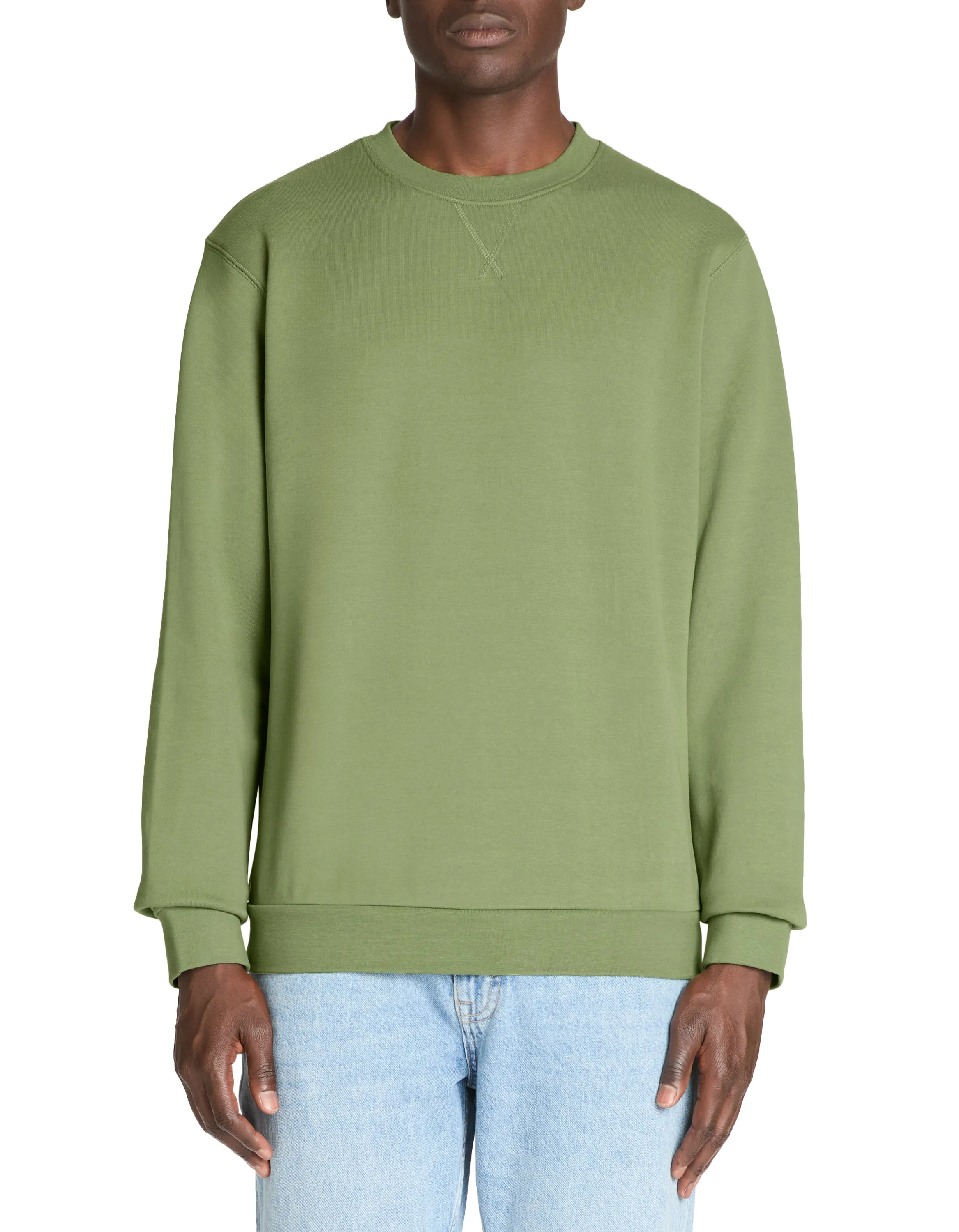 100% cotton round neck sweatshirt