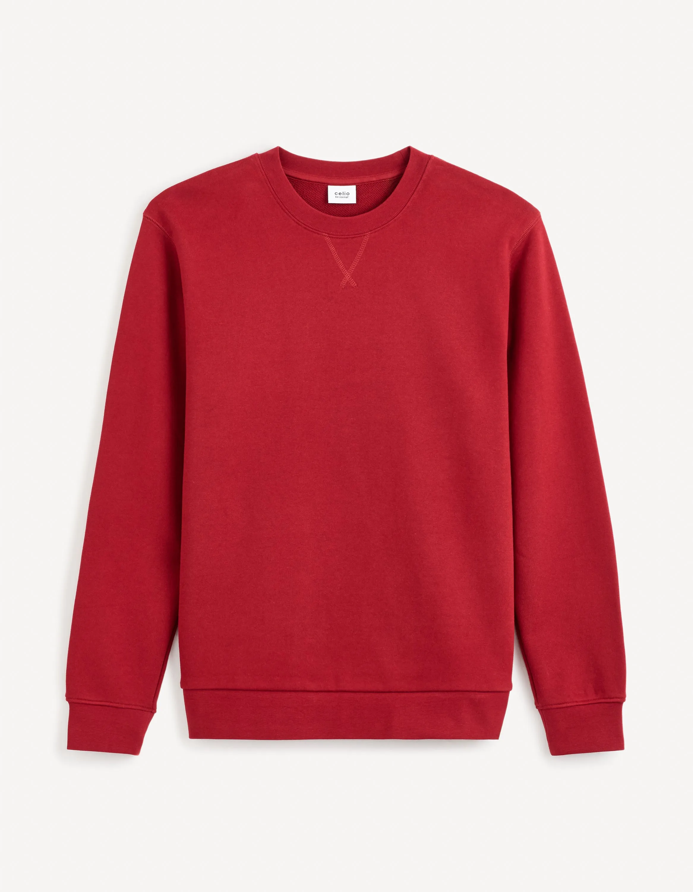 100% cotton round neck sweatshirt