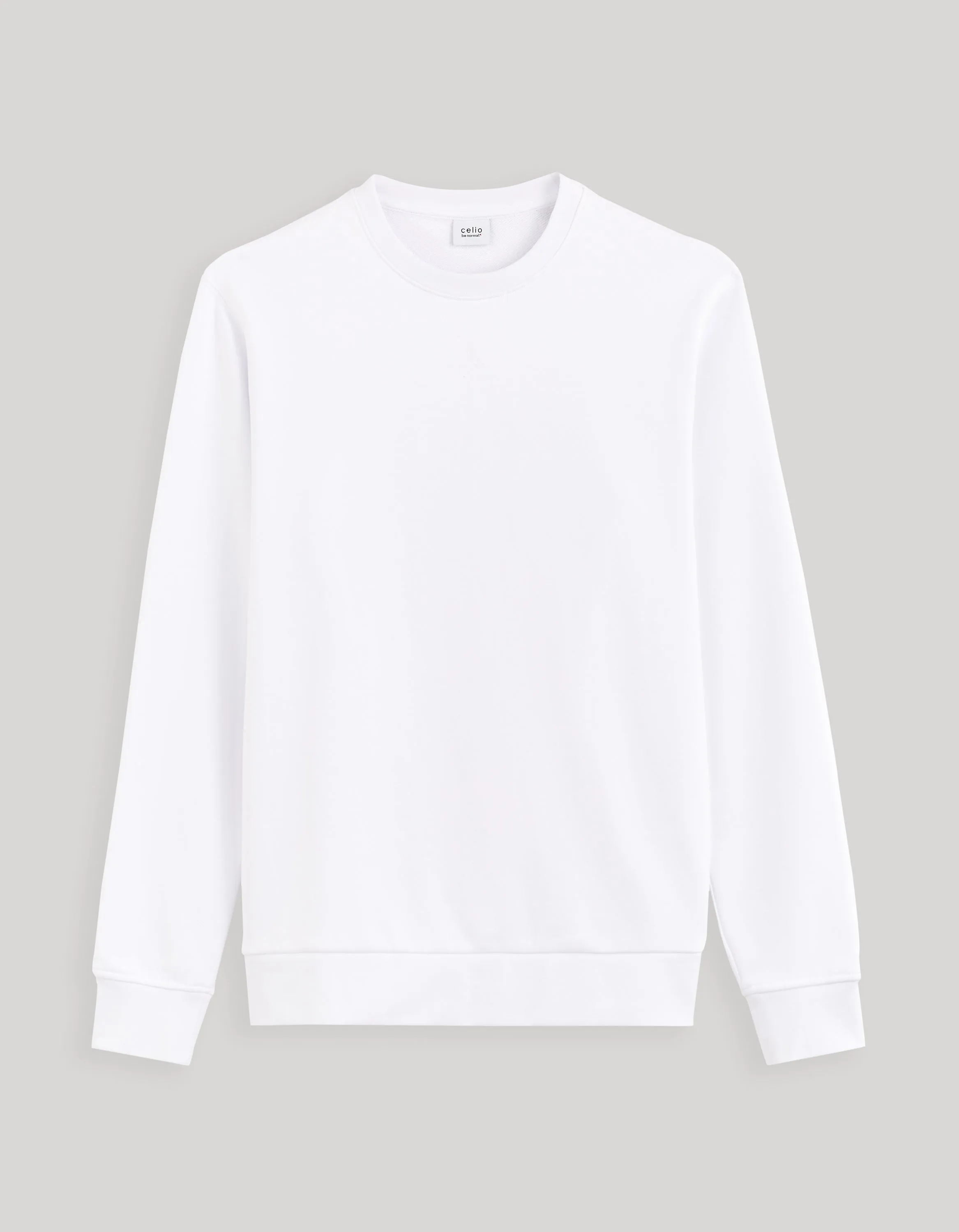 100% cotton round neck sweatshirt