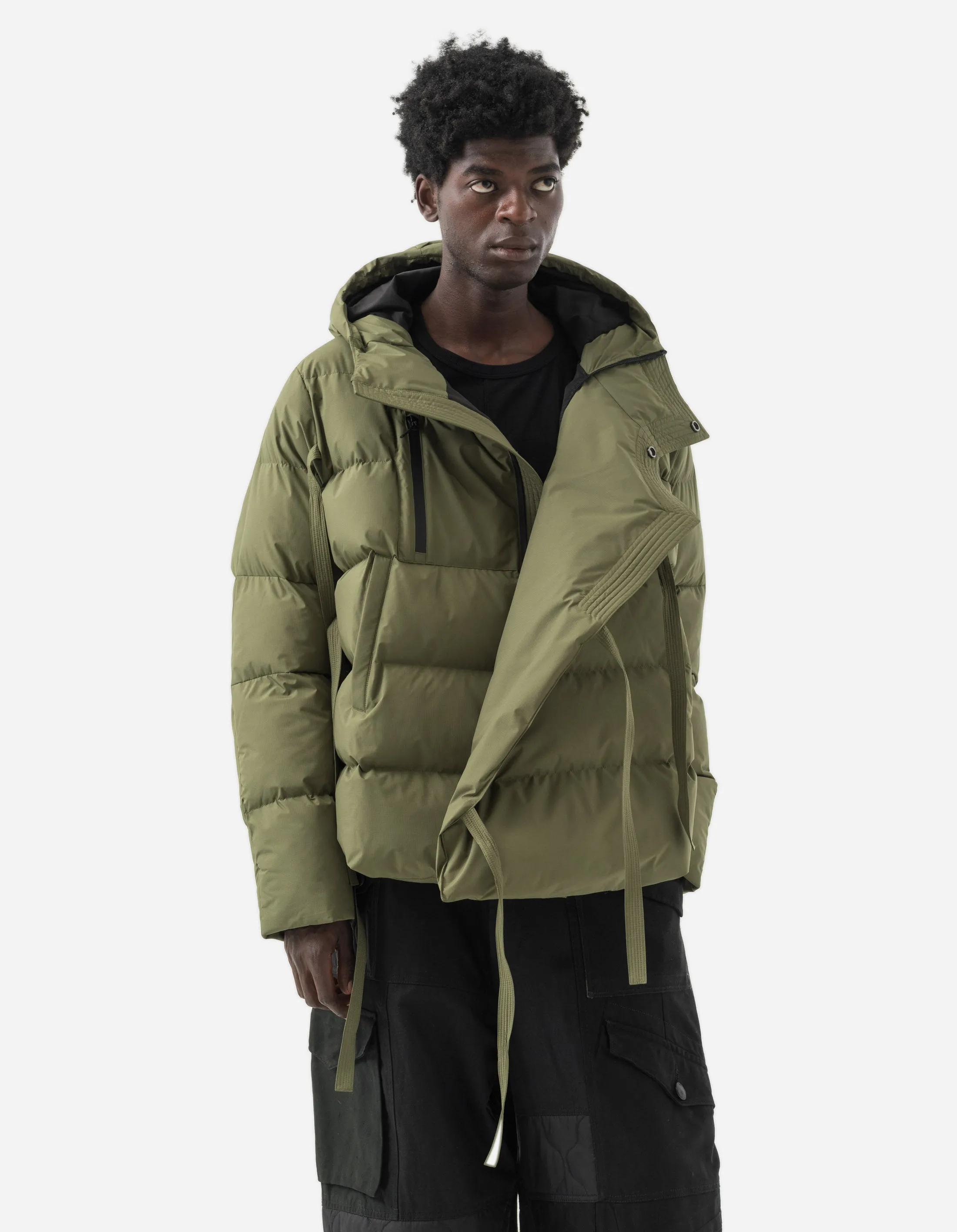 1381 Tibetan Padded Tech Parka Olive