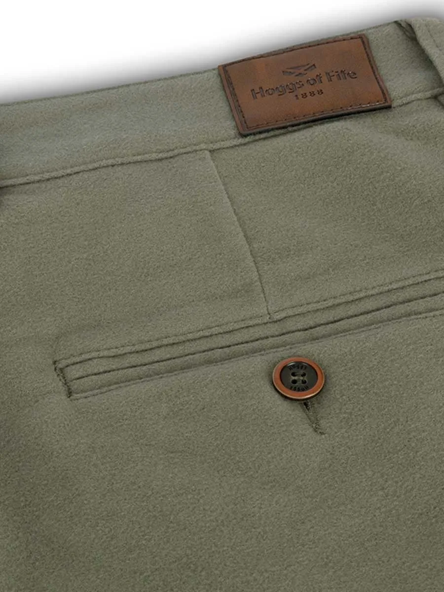 30% OFF HOGGS OF FIFE Monarch II Moleskin Trousers - Mens - Lovat - Size: 42 Short