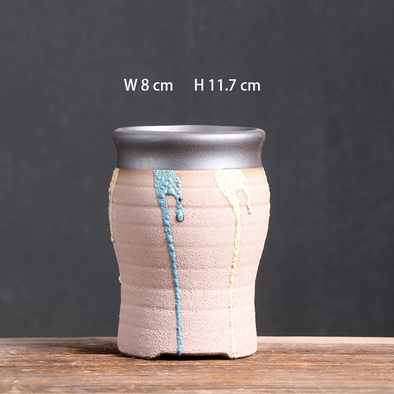 5 Pack Elegant Garden Small Succulent Plant Pots