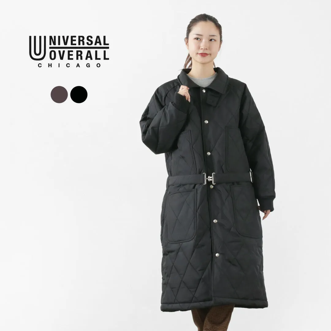 【50％OFF】UNIVERSAL OVERALL（ユニバーサルオーバーオール） キルトナイロンオックス フリーザーコート