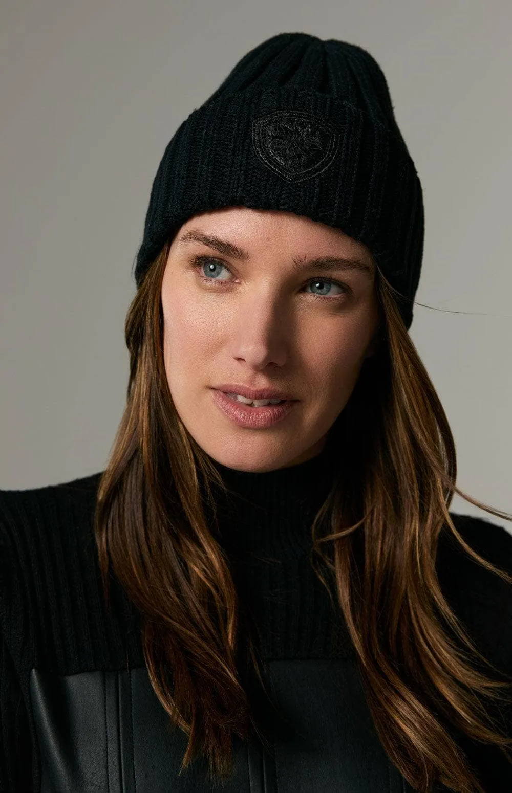 Adel Rib Beanie | Black