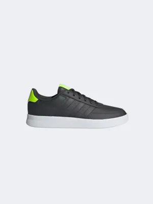 Adidas Breaknet 2.0 Men Sportswear Shoes Carbon/Lucid Lemon