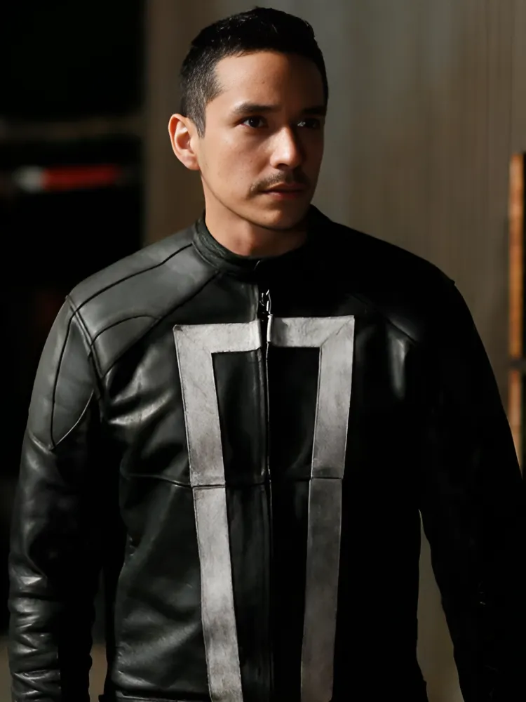 Agents of Shield Robbie Reyes Style Leather Jacket