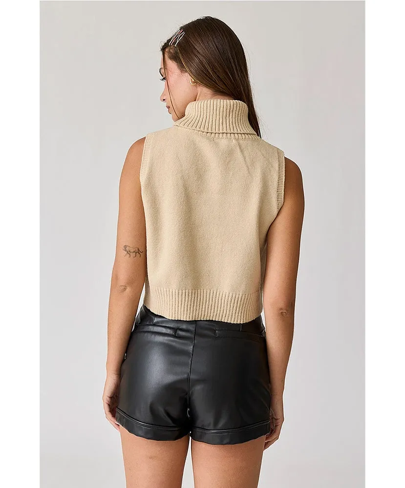 Alice Turtle Neck Knit Top