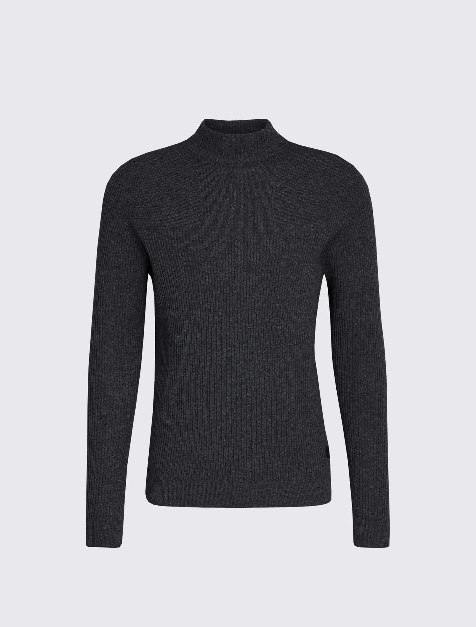 AlphaTauri Fluck Seamless 3D-Knit Cashmere-Blend Turtleneck Grey