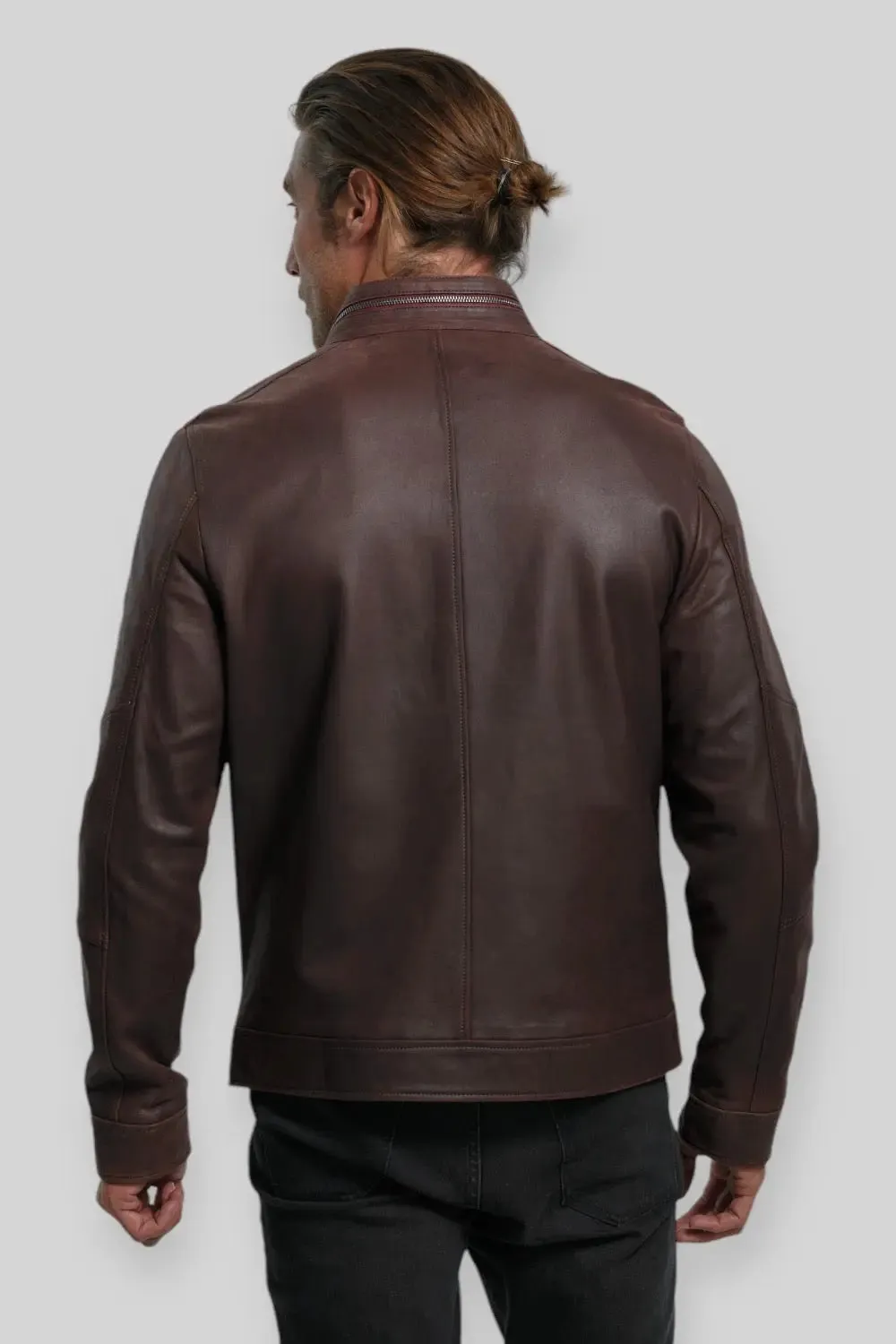 Angelo Quilted Leather Jacket