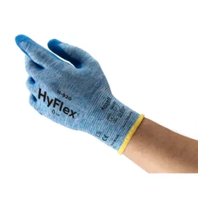 Ansell HyFlex 11-920Gloves Nylon Material, Blue, Case of 144