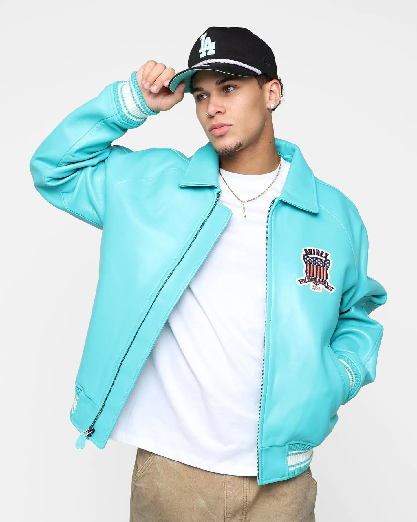 Avirex Icon Jacket Turquoise