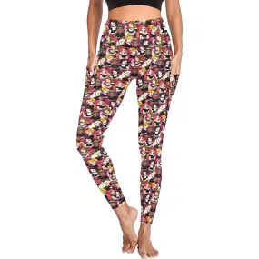 Bad Girls Women's Athletic Leggings Wth Pockets