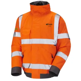 BAM Nuttall Premium Hi Vis Bomber Jacket