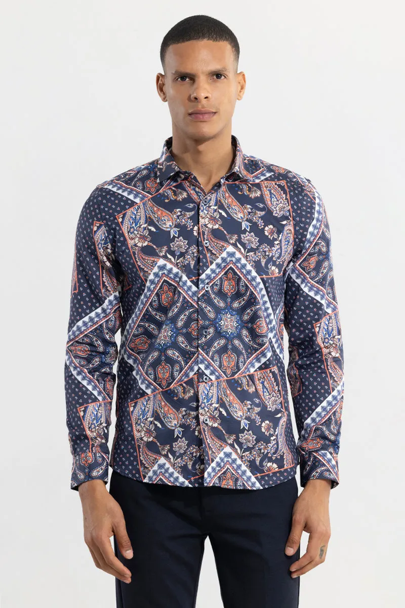 Bandana Paisley Navy Shirt