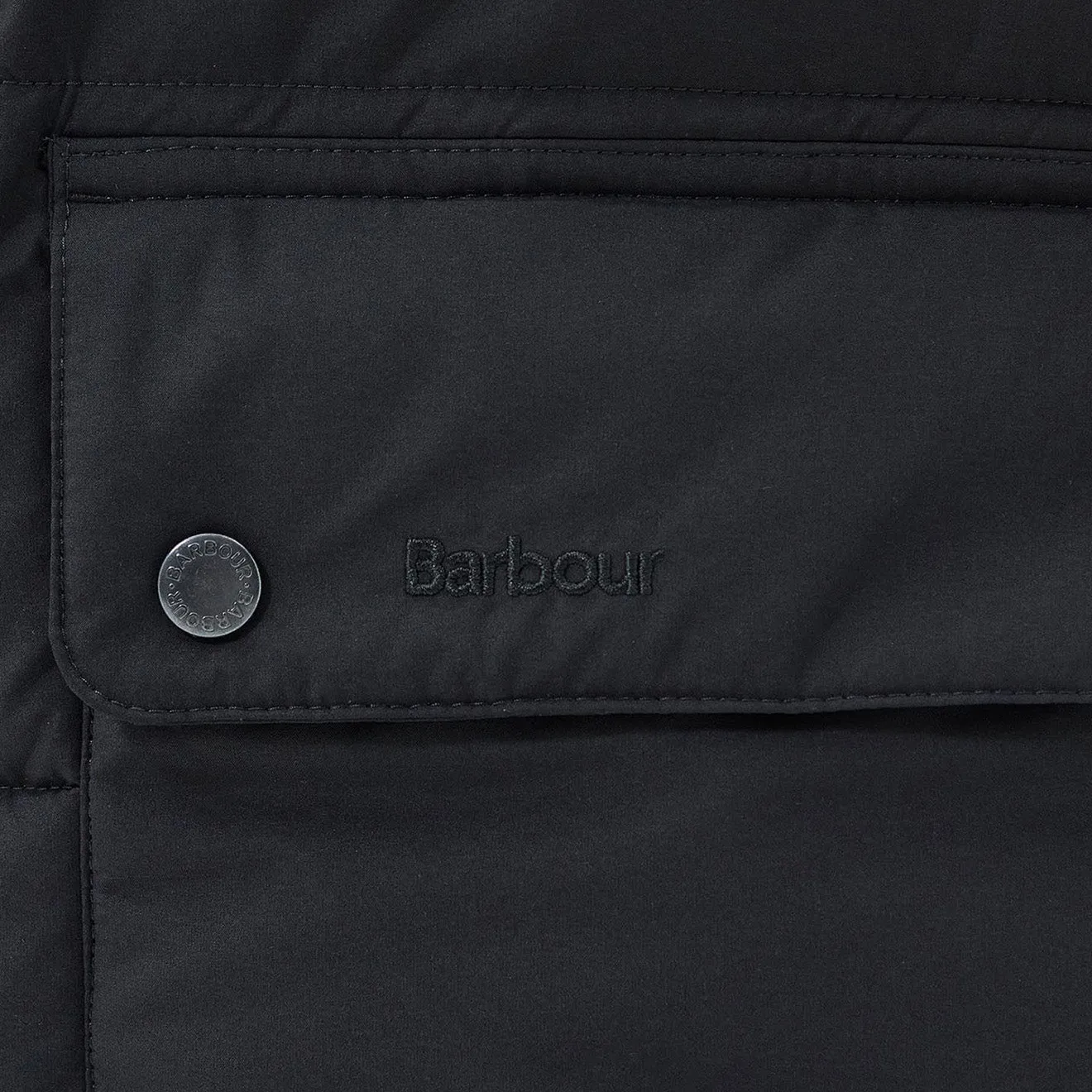 Barbour Kentish Quilted Jacket Classic Black