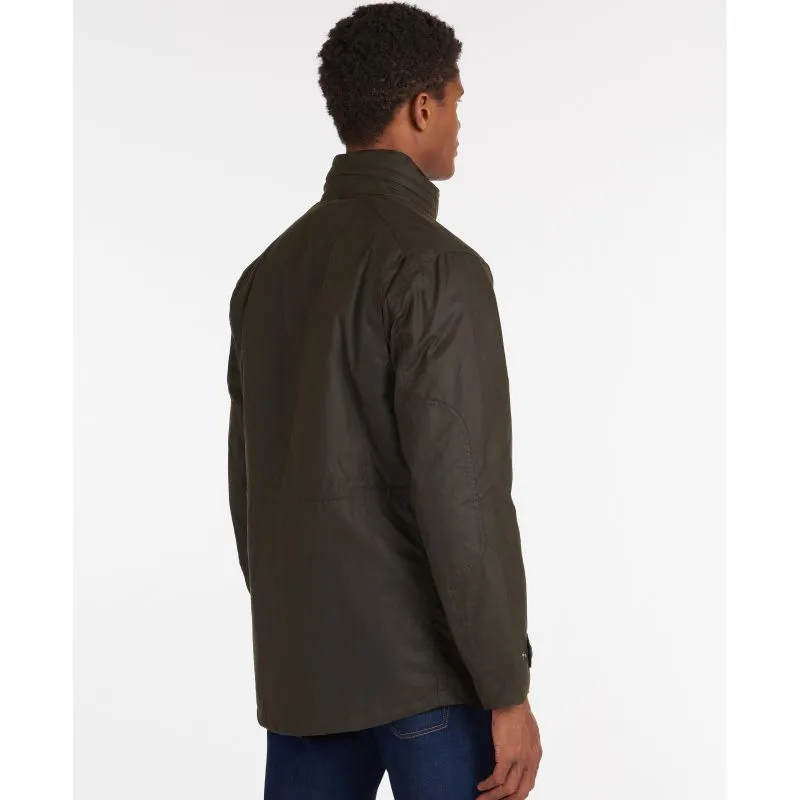 Barbour Sapper Mens Waxed Jacket - Olive