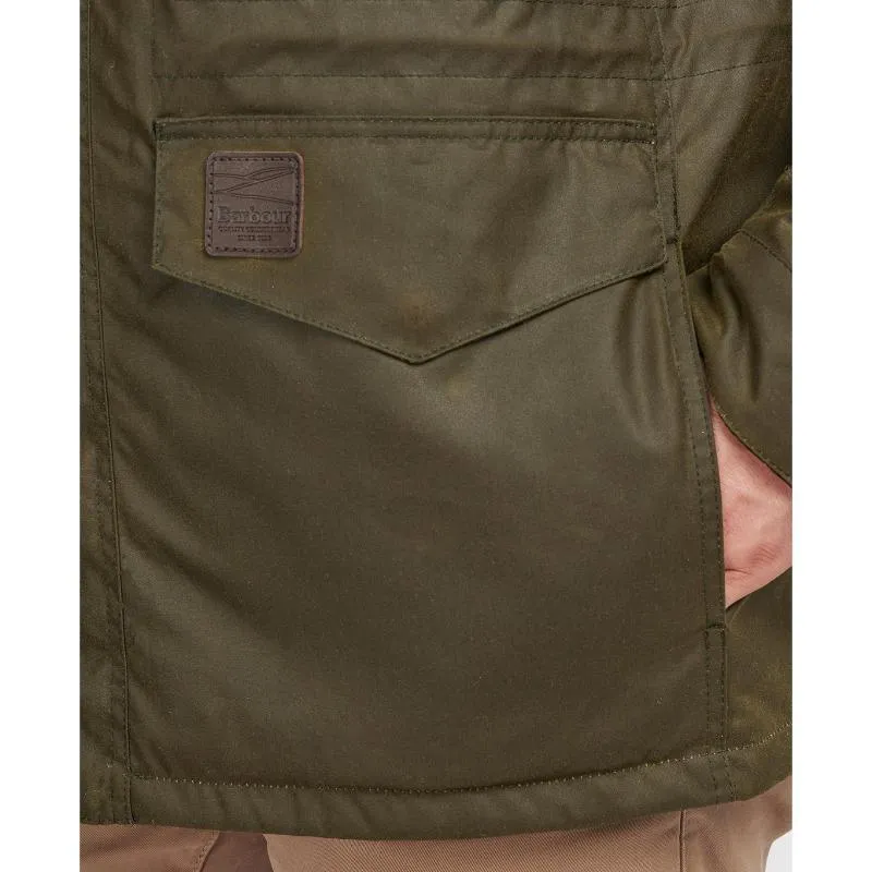 Barbour Watson Mens Wax Jacket - Archive Olive