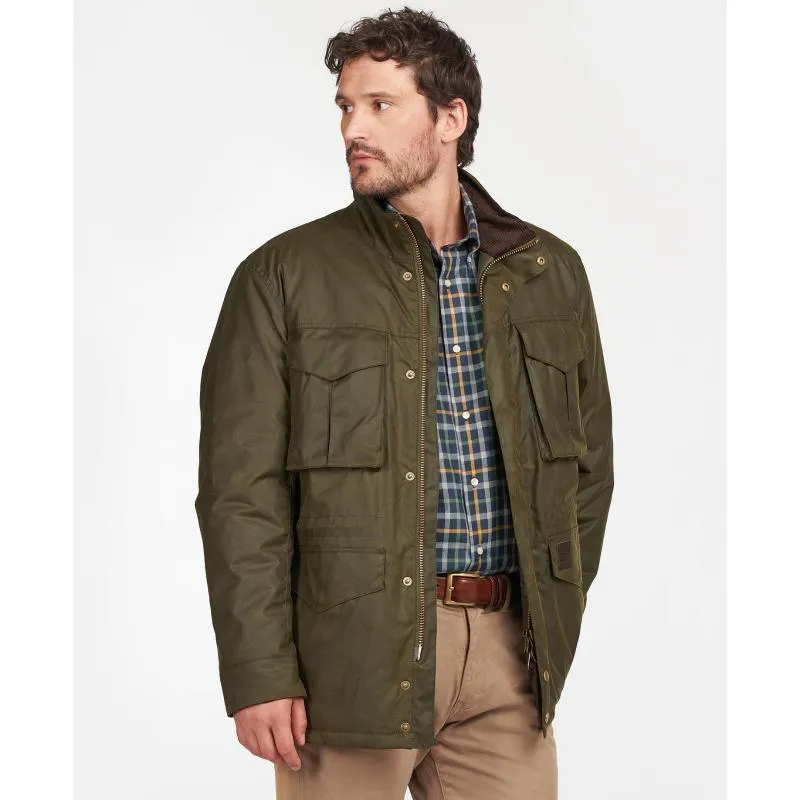 Barbour Watson Mens Wax Jacket - Archive Olive