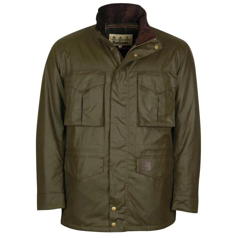 Barbour Watson Mens Wax Jacket - Archive Olive