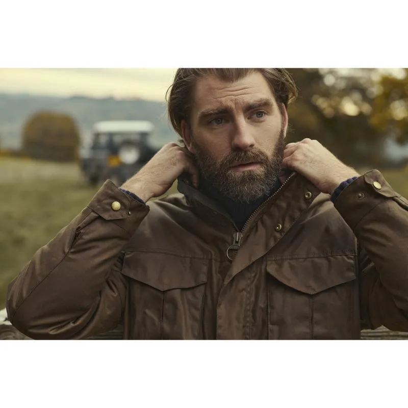 Barbour Watson Mens Wax Jacket - Brown