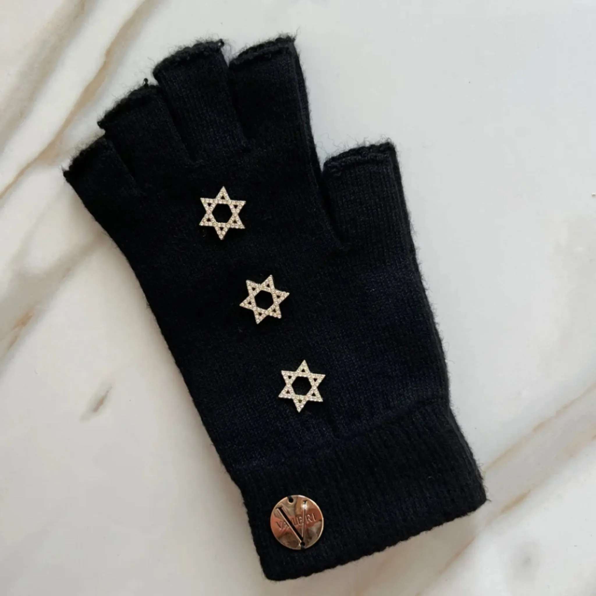 Be The Light Fingerless Gloves By Valeri