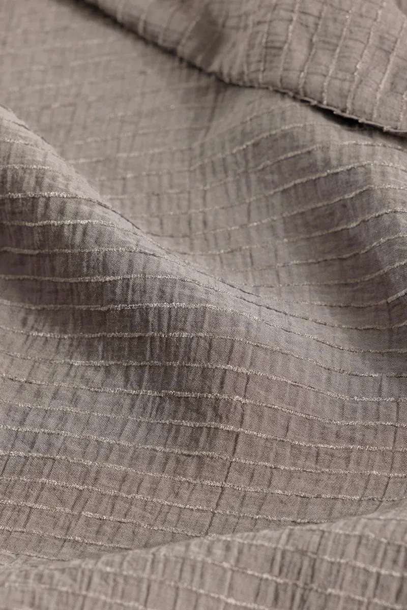 Benedetta Grey Textured Shirt