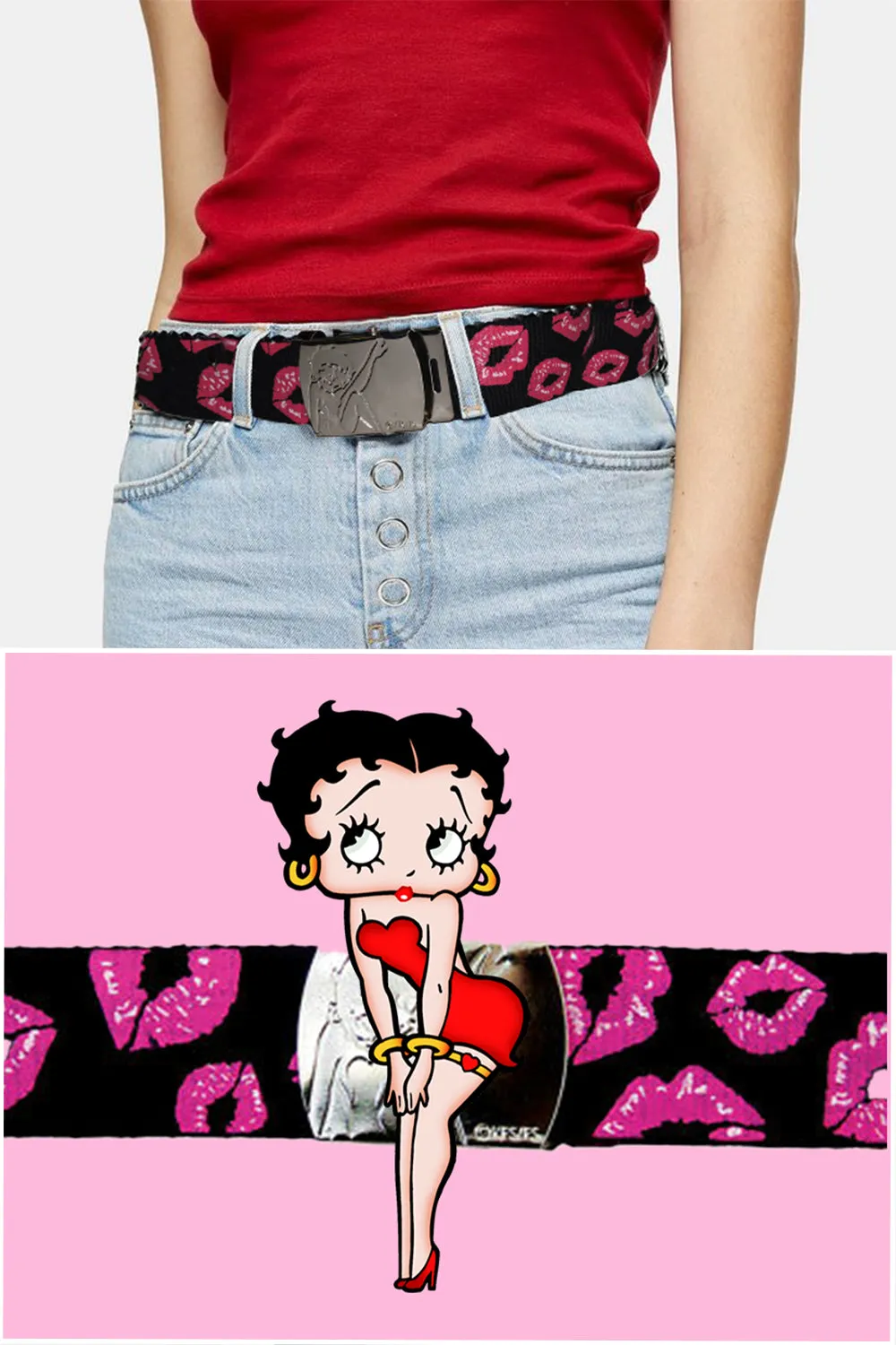 Betty Boop Official Stepping Out Woman's Belt