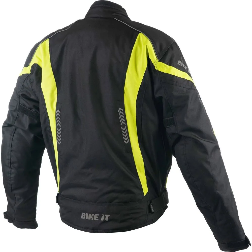 Bike It Ortac Sports Motorcycle Jacket Black