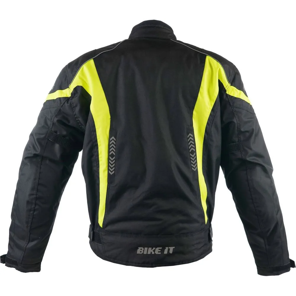 Bike It Ortac Sports Motorcycle Jacket Black