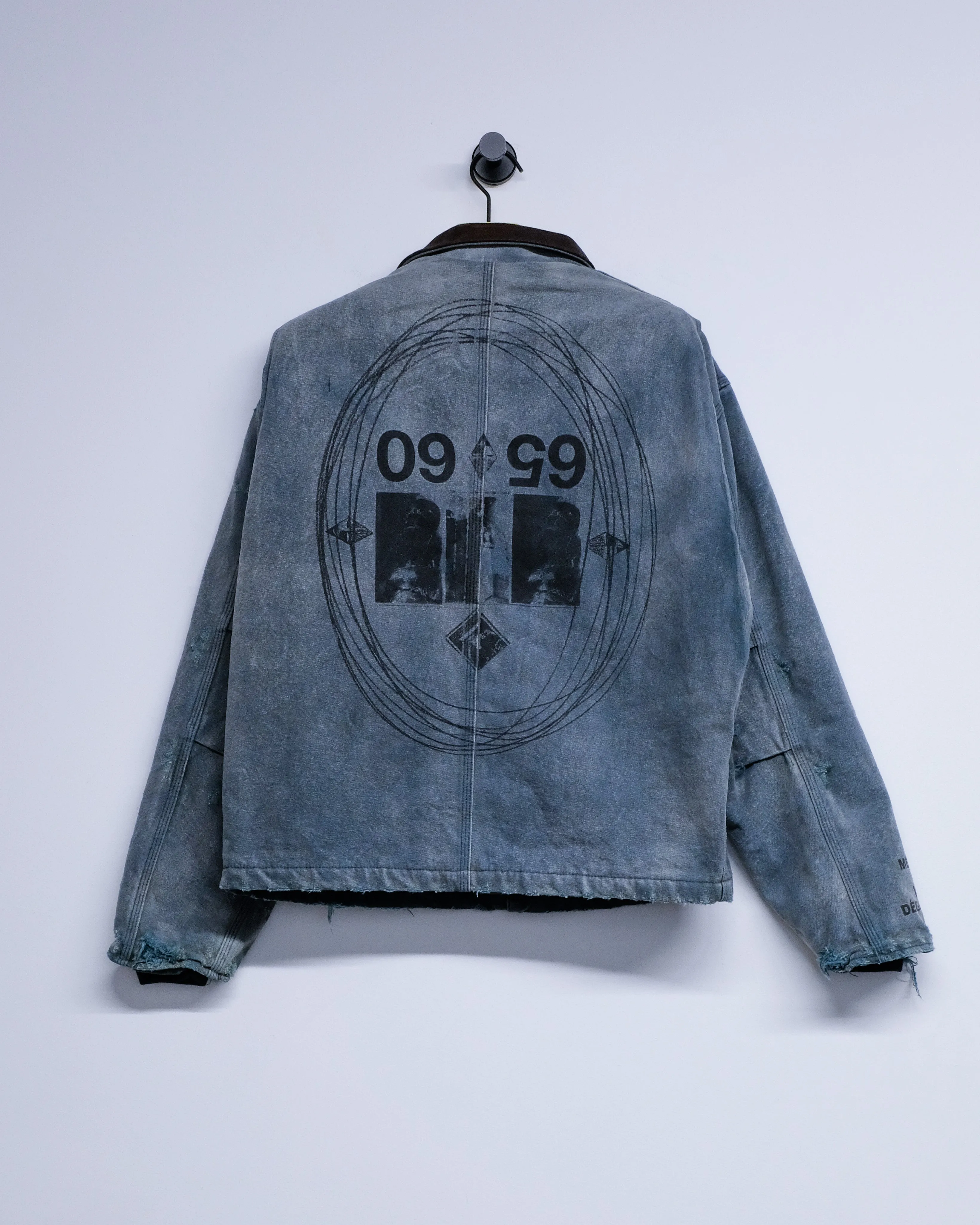 Blue Canvas Chore Jacket