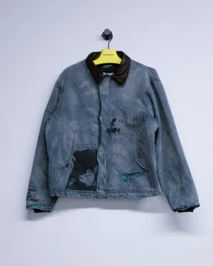 Blue Canvas Chore Jacket