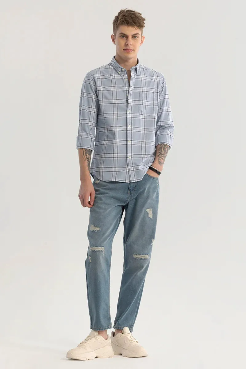 Blue Checks Oxford Shirt