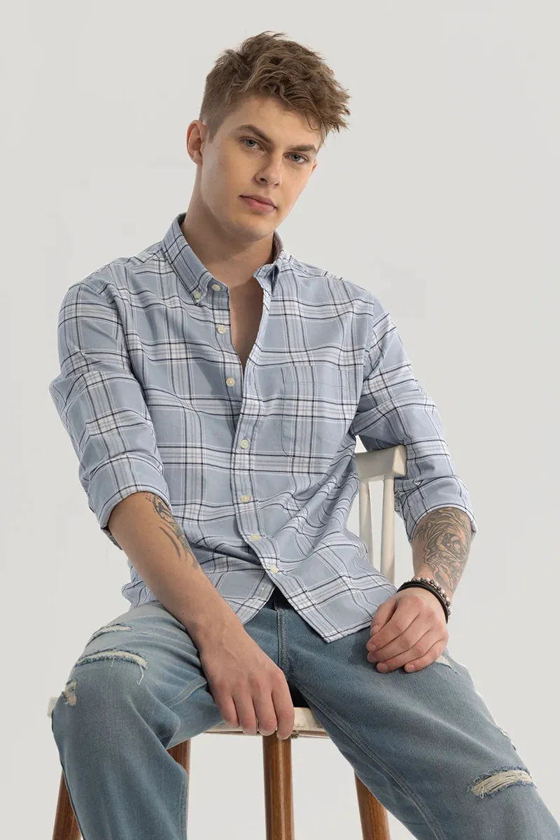 Blue Checks Oxford Shirt