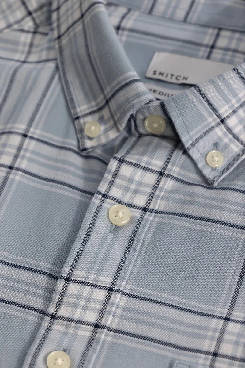 Blue Checks Oxford Shirt