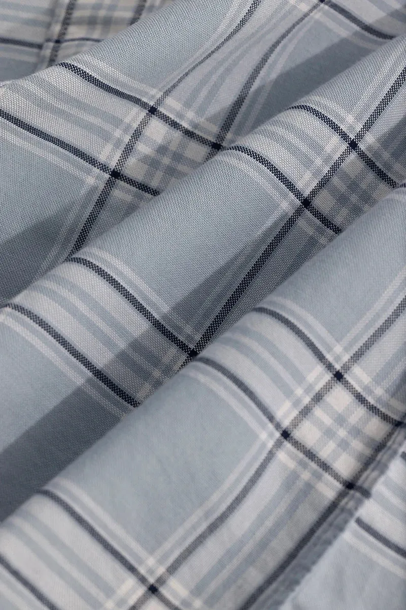 Blue Checks Oxford Shirt