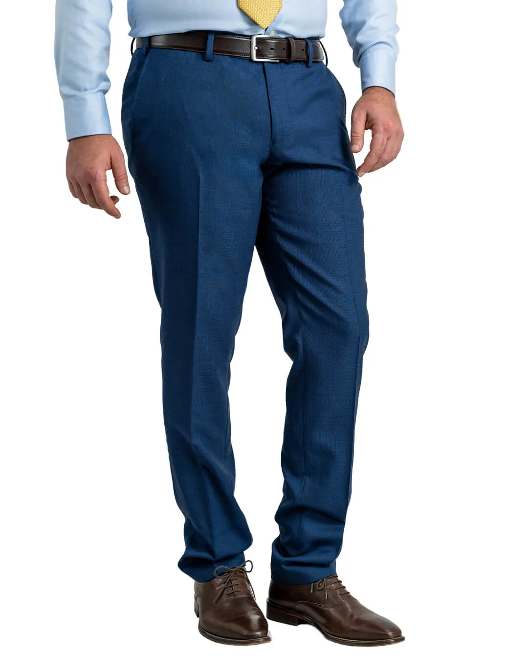 Blue Super 110s Micro Weave Suit