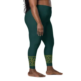 Brave Inspired Merida Leggings with pockets- Running Costume, Princess Cosplay, Bounding