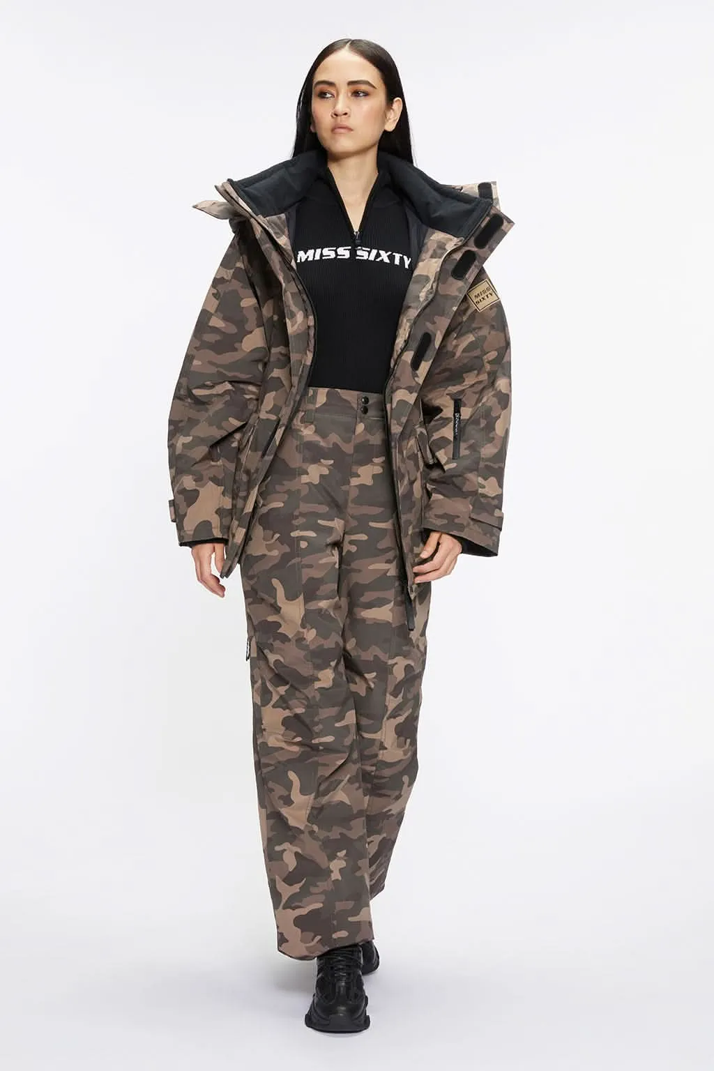 Camouflage Hooded Jacket