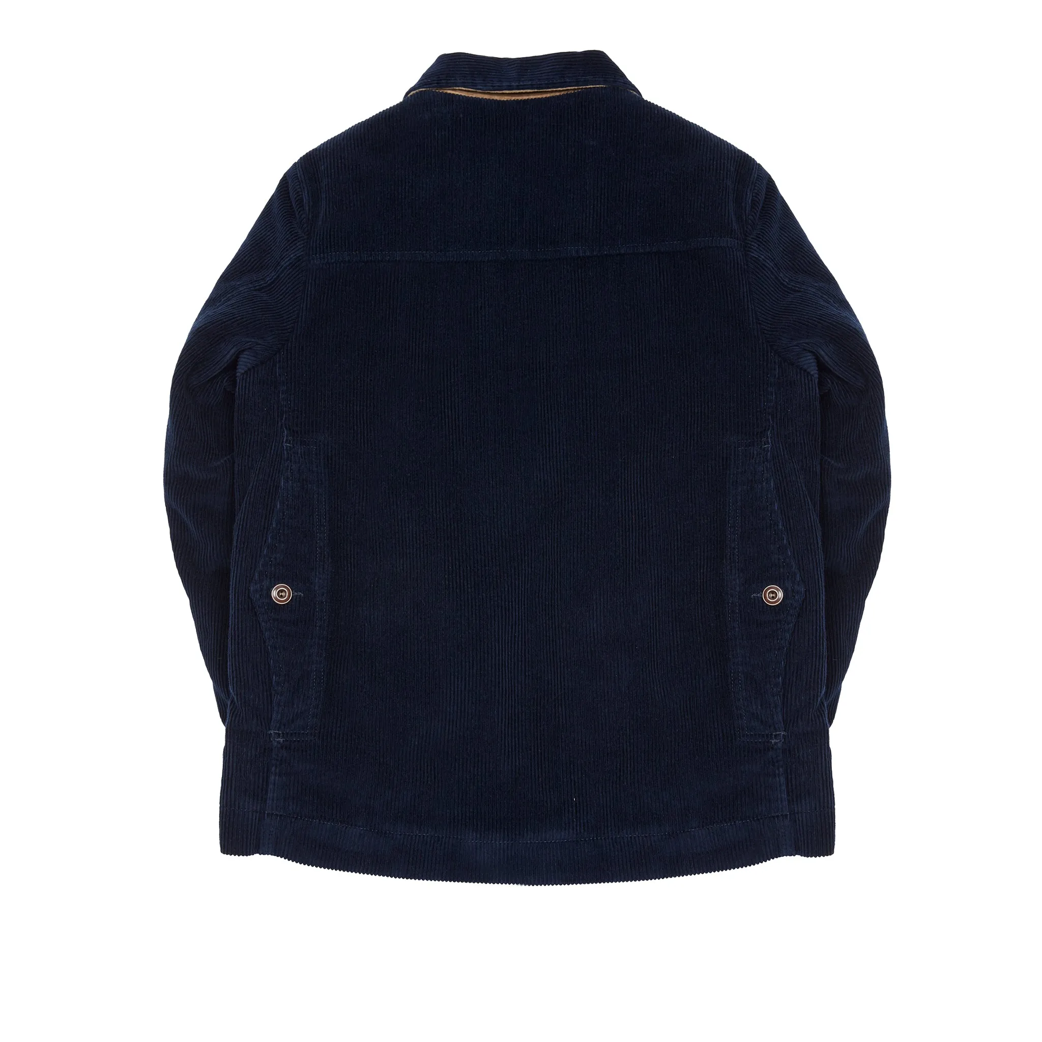 Capalbio Corduroy Field Jacket in Blue