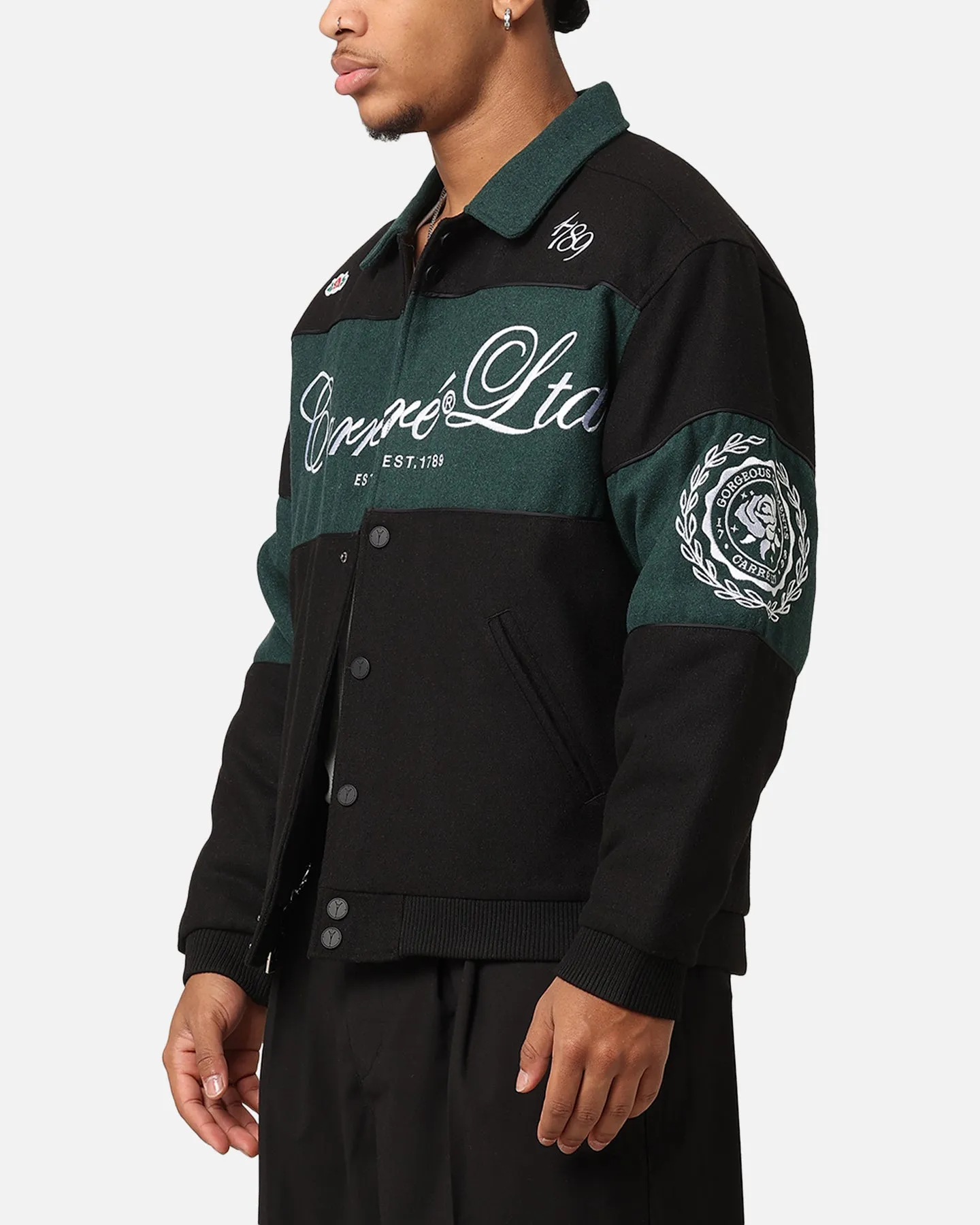 Carre Established Jacket Black/Green