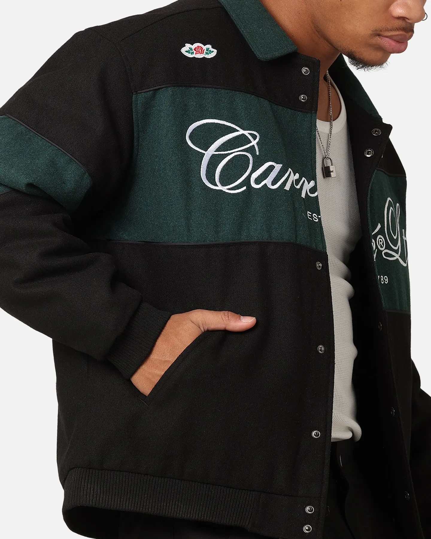 Carre Established Jacket Black/Green