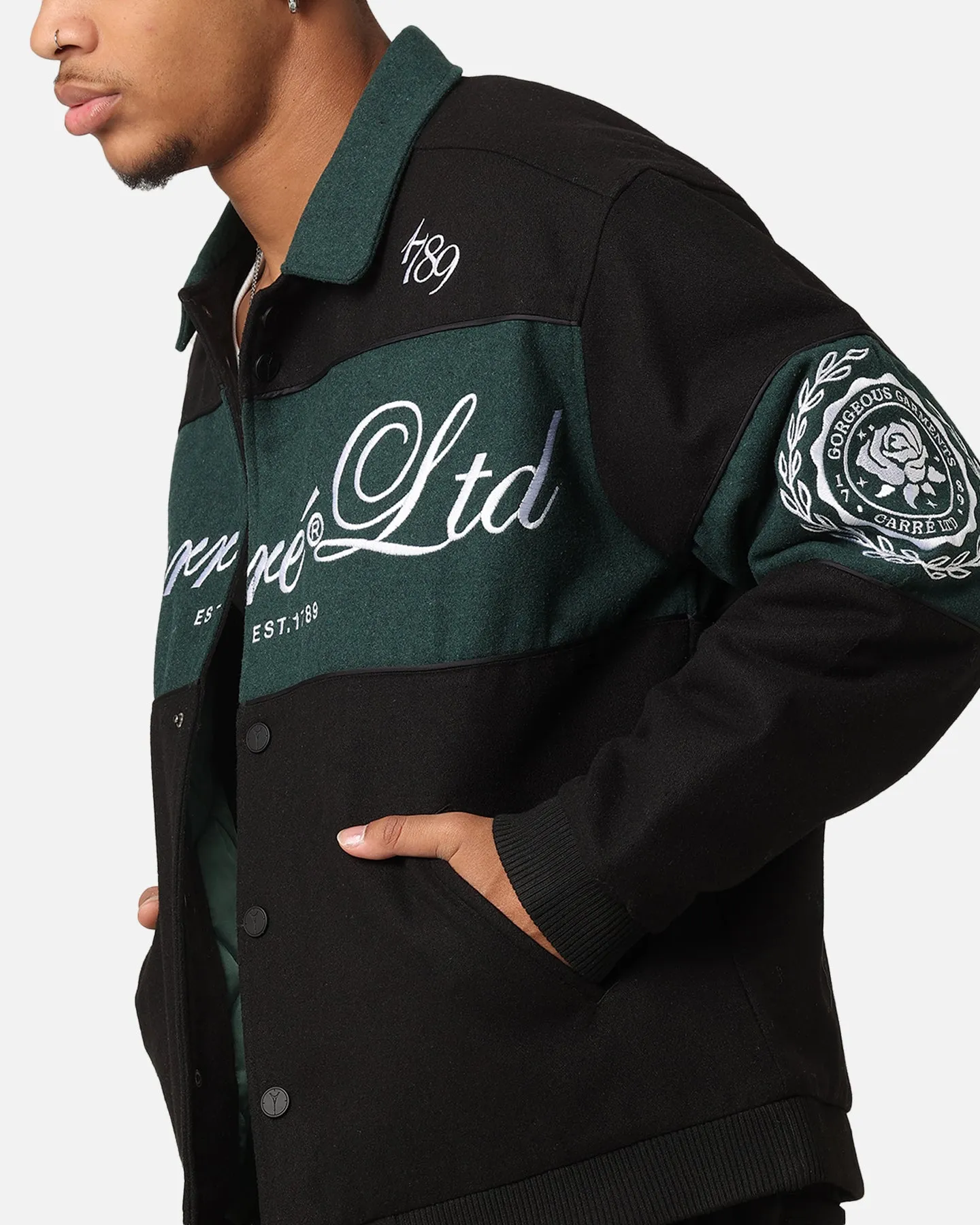 Carre Established Jacket Black/Green