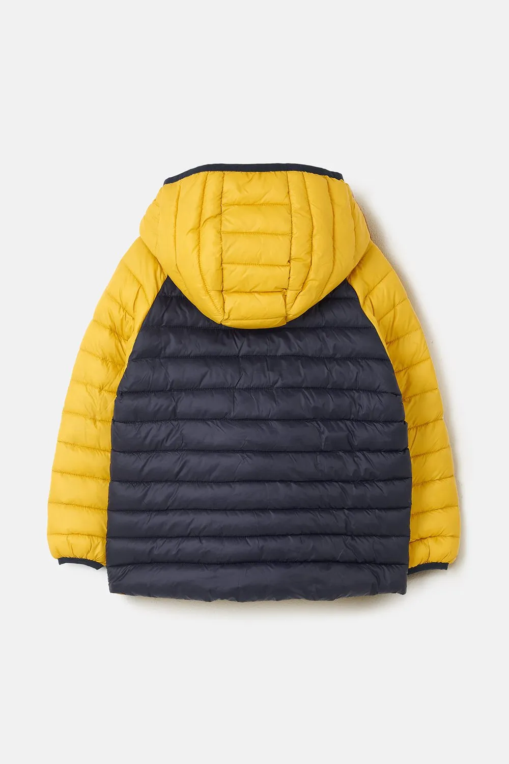 Carter Coat - Navy Yellow