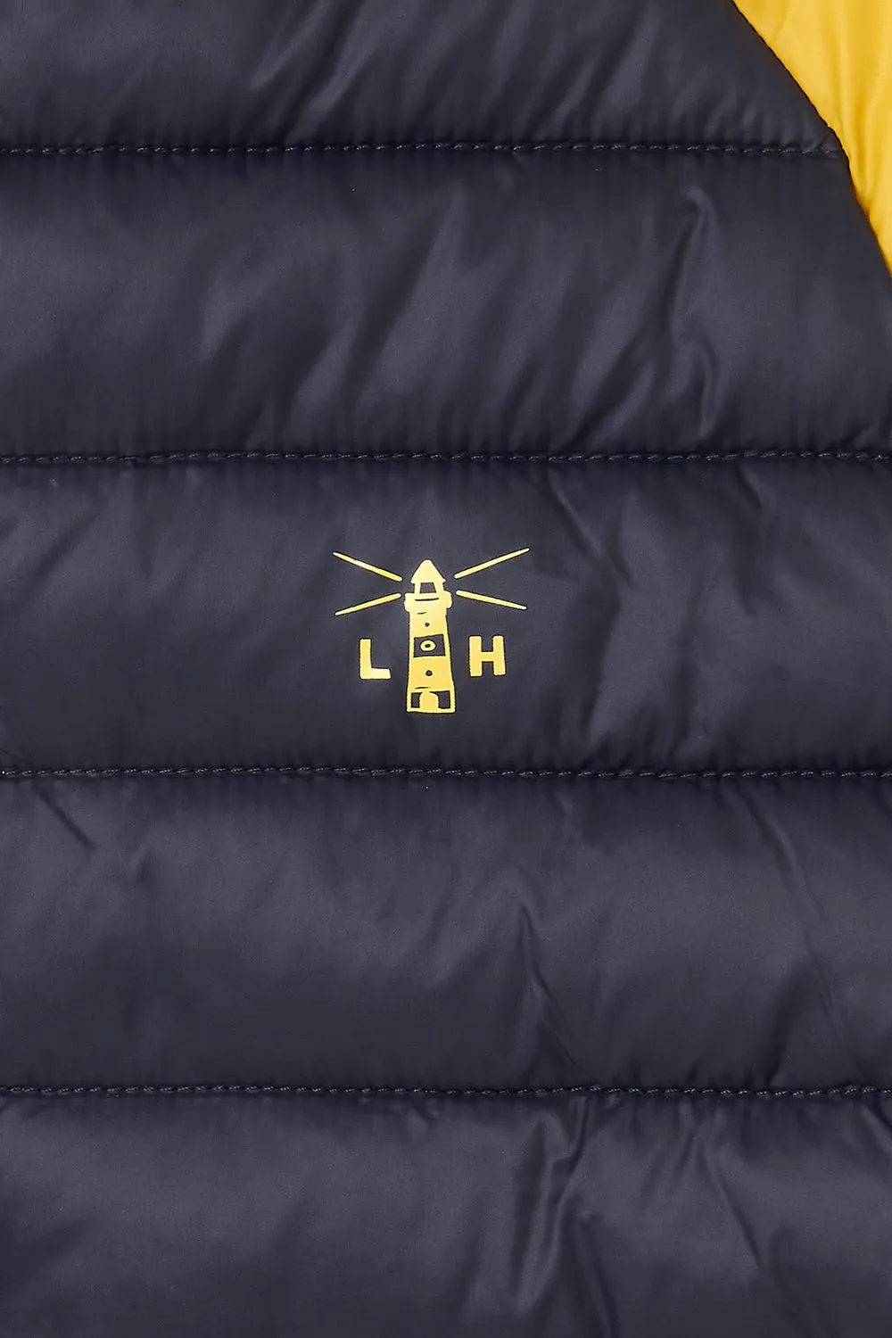 Carter Coat - Navy Yellow