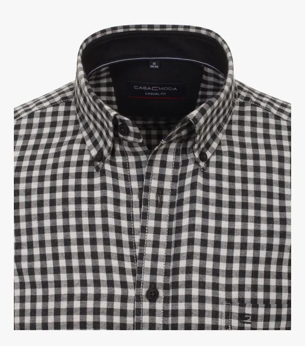 Casa Moda - Flannel shirt , Grey Check