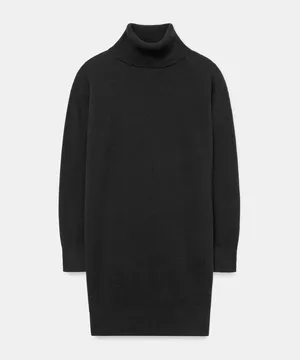 Cashmere Turtleneck Dress