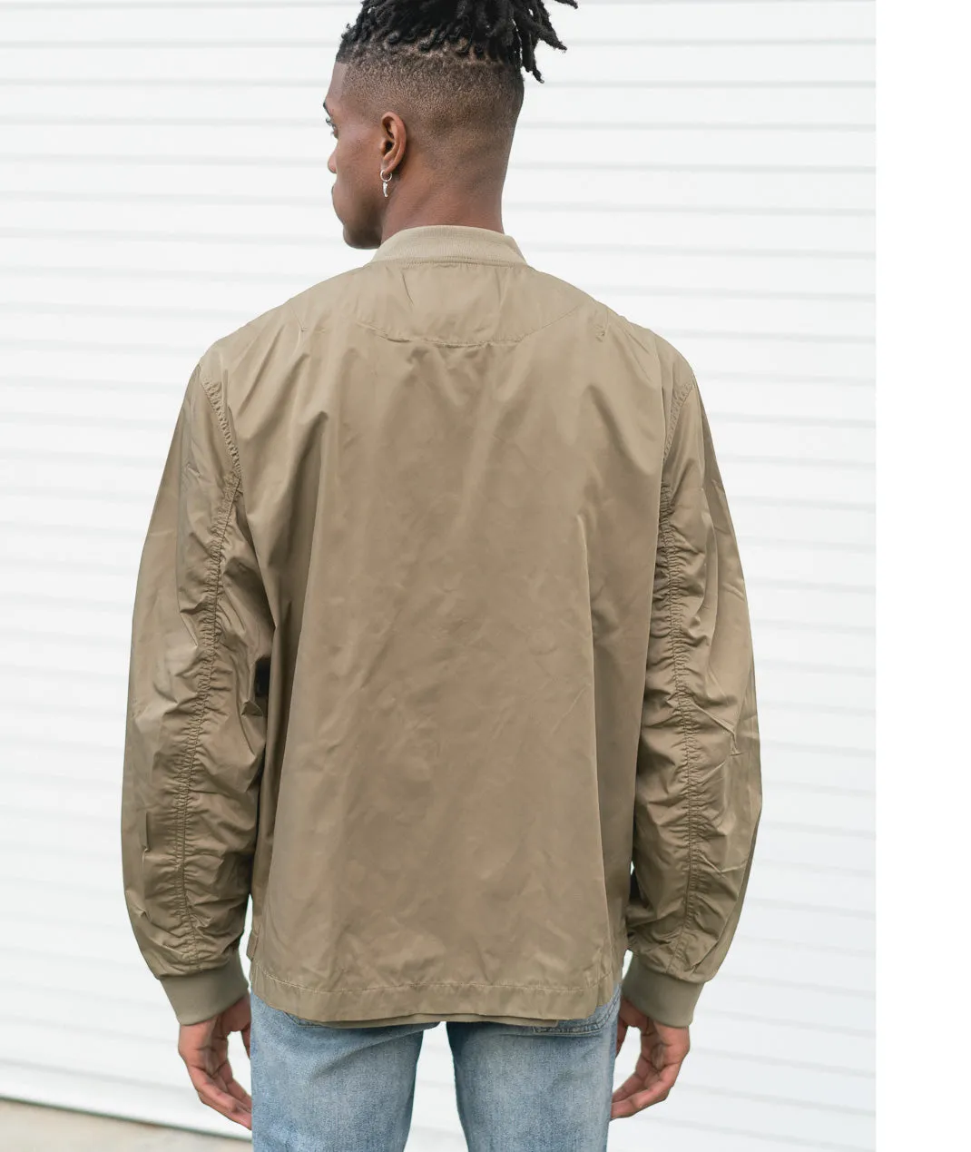 Cheap Monday Buckle Bomber Khaki Green