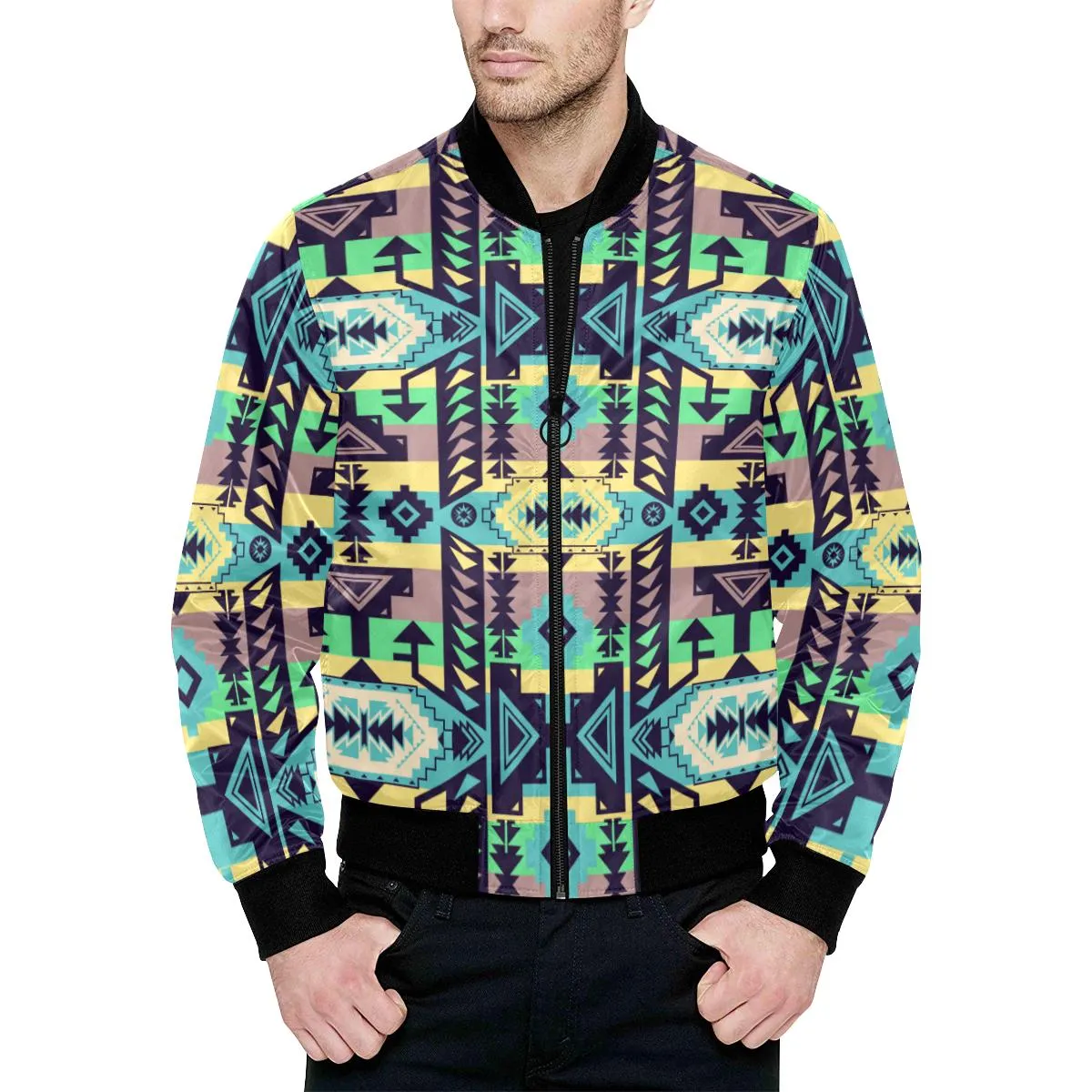 Chiefs Mountain 100 Unisex Heavy Bomber Jacket with Quilted Lining