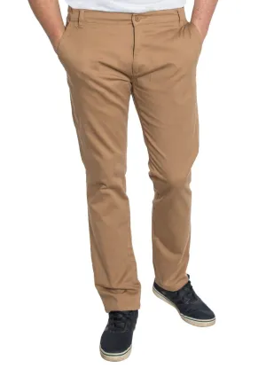 Chino Pant in Khaki by Hawk's Bay